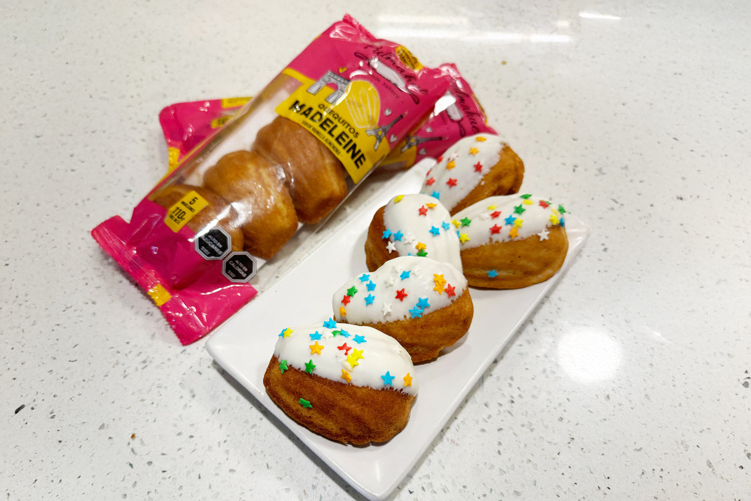 Madeleine Decoradas para Niños