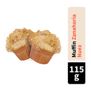 Muffin Zanahoria Nuez